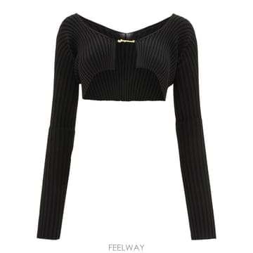 Jacquemus 25SS ��ũ���� La maille Pralu ����� 21H213KN1082190990 TP57749975425SS ��ũ���� La maille Pralu ����� 21H213KN108219099