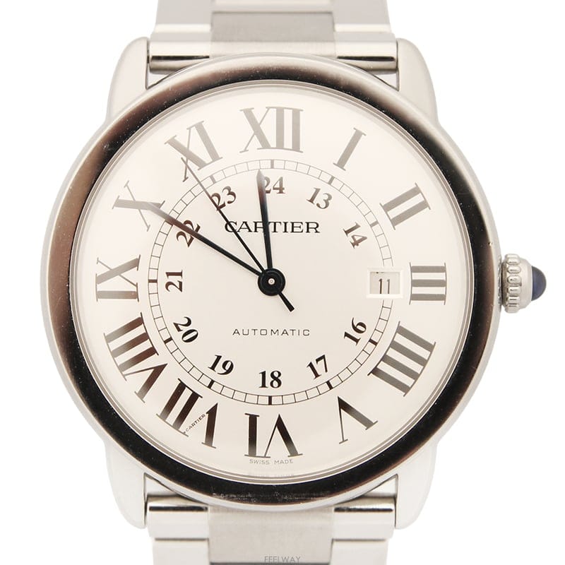 Cartier [��������] Cartier ��쿡 �յ�ַ� �����ƽ 42mm �ð� ������[��������] Cartier ��쿡 �յ�ַ� �����ƽ 42mm ��