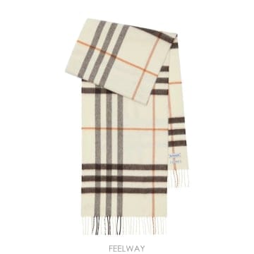 26FW Burberry 체크 캐시미어 스카프 8112634 TP579511218