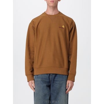 Carhartt 25FW Į��Ʈ Felpa Į��Ʈ in misto cotone con �ΰ� I025475HZXX TP572525FW Į��Ʈ Felpa Į��Ʈ in misto cotone con �ΰ� I025