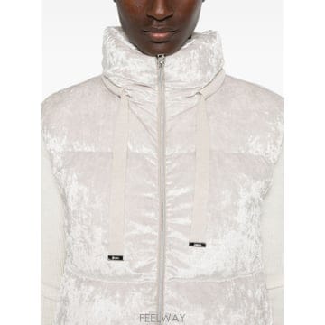 26FW 에르노 벨벳 effect padded gilet PI00185DR129041985 TP5766297