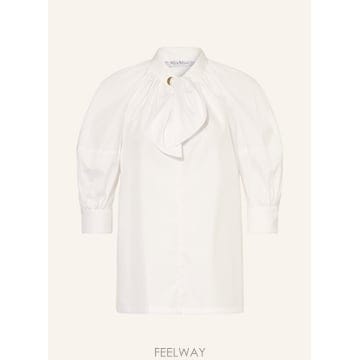 Max Mara �������� QUINOA ����콺 with 3 4 sleeves �� removable ���� Ÿ�� 10031301�������� QUINOA ����콺 with 3 4 sleeves �� removable