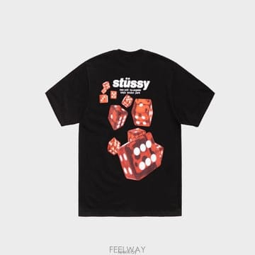 STUSSY ������ �ѷ��� ���� Ƽ���� ���� 1905160 BK������ �ѷ��� ���� Ƽ���� ���� 1905160 BK