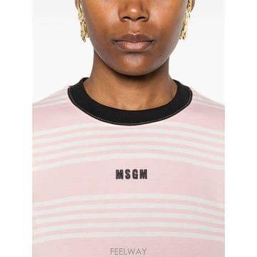 MSGM 25SS Msgm ȭ��Ʈ �� ��ũ Striped ��ư T ���� 3841MDM13825712811 TP577325SS Msgm ȭ��Ʈ �� ��ũ Striped ��ư T ���� 3841MDM13
