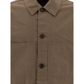 25FW VINCE 코튼 앤 linen utility 자켓 M08164042A222SHR TP57850845