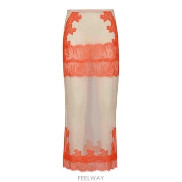 | Other Brand | 26SS ��Ʈ���������� Midi ��ĿƮ in stretch tulle with ���̽� details 8G0526SS ��Ʈ���������� Midi ��ĿƮ in stretch tulle with 