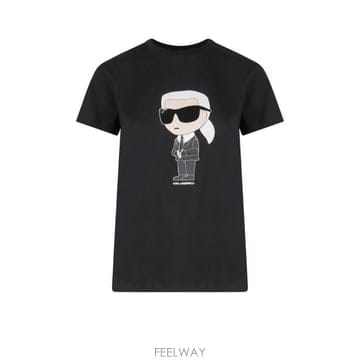 Karl Lagerfeld Į �����Ʈ Organic ��ư T ���� with front karl ����Ʈ 230W1700999 TP578Į �����Ʈ Organic ��ư T ���� with front karl ����Ʈ