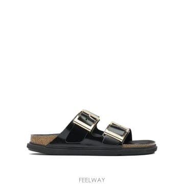 26SS BIRKENSTOCK Arizona Droplet Buckle 로우 샌들 1029353DBLACK 