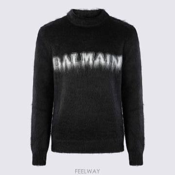 Balmain 23FW Balmain RETRO �ΰ� PULLOVER BH0KD000KF38EAB TP57182419623FW Balmain RETRO �ΰ� PULLOVER BH0KD000KF38EAB TP571