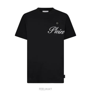 Philipp Plein 26SS �ʸ��÷��� Round �� T ���� Signature SAFCMTK8880PJY002N02 TP57326SS �ʸ��÷��� Round �� T ���� Signature SAFCMTK8880P