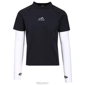 Balenciaga 26FW Balenciaga LS TSHIRT A000NQTUVN78502 TP57690515826FW Balenciaga LS TSHIRT A000NQTUVN78502 TP576905158