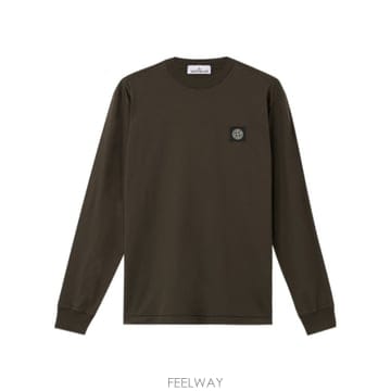 Stone Island 26FW ������Ϸ��� ũ��� T ���� with �ΰ� L2S152100031S0013V0078 TP57728626FW ������Ϸ��� ũ��� T ���� with �ΰ� L2S152100031