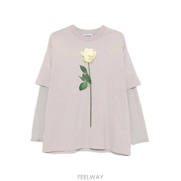 Acne 26SS ��ũ�� Studios Tshirts AL0515GREY TP57689207126SS ��ũ�� Studios Tshirts AL0515GREY TP576892071