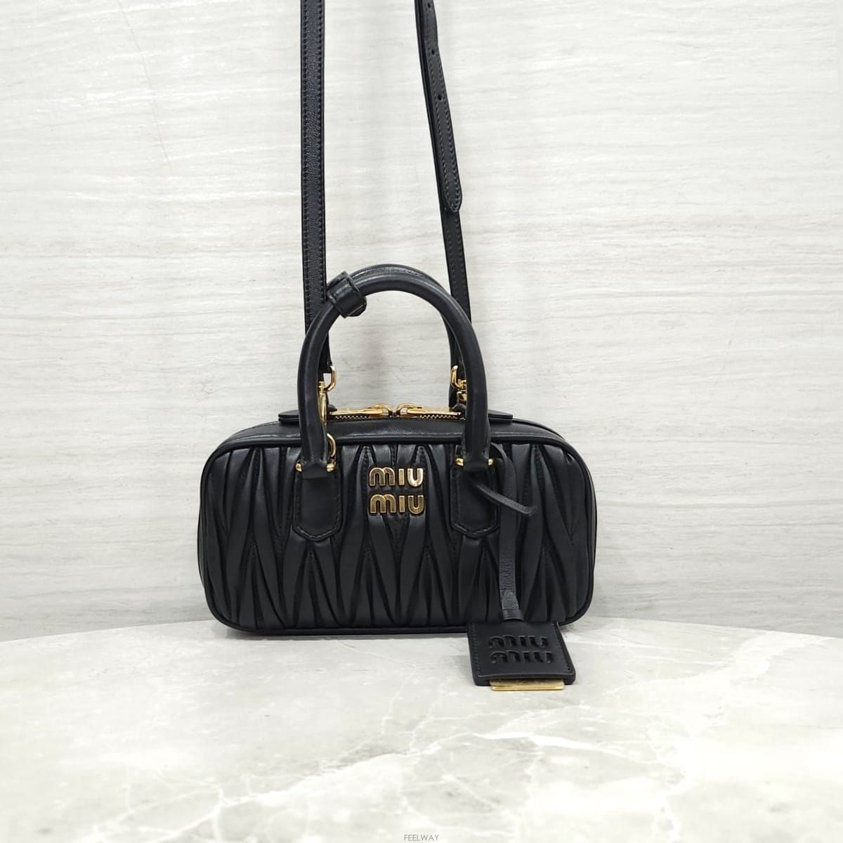 Miu Miu [������] �̿�̿� ���� �Ƹ�ī�� ��Ʋ�� ���� ���� �̴Ϲ� 5BP088[������] �̿�̿� ���� �Ƹ�ī�� ��Ʋ�� ���� ���� ��