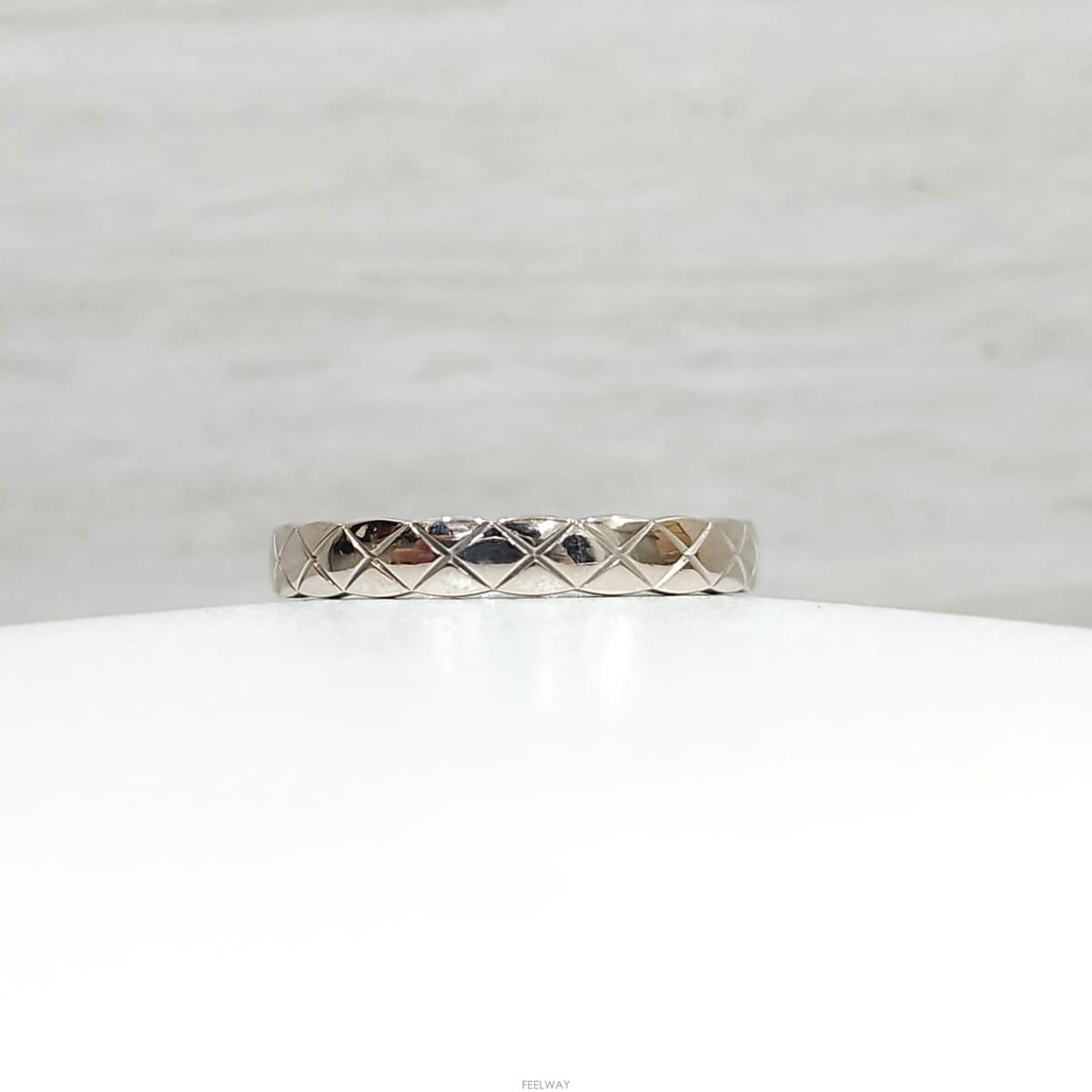CHANEL [������] ���� ����ũ���� �� 18K ȭ��Ʈ��� 58ȣ J11793[������] ���� ����ũ���� �� 18K ȭ��Ʈ��� 58ȣ J11793