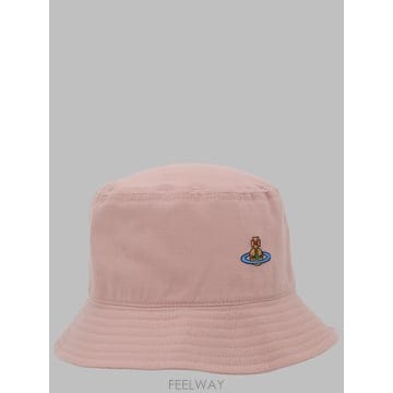 비비안웨스트우드 CAPPELLO 버킷 콘 로고 블랙