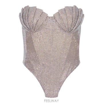 | Other Brand | 25FW �꼼�� �� ������ Bustier Made Of Polyester TO370FC0521221 TP525FW �꼼�� �� ������ Bustier Made Of Polyester TO37