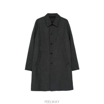 프라다 코트 블랙