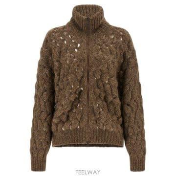 Brunello Cucinelli 26FW ���ڷ� ��ġ�ڸ� MAGLIERIA MNT347516CLE69 TP57670776526FW ���ڷ� ��ġ�ڸ� MAGLIERIA MNT347516CLE69 TP5767