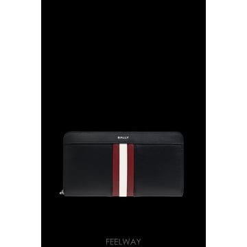 26SS Bally 블랙 레더 왈렛 MLW06CEC001I946P TP575474168