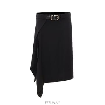 THE ATTICO 26FW ���Ƽ�� ���� asymmetrical midi ��ĿƮ 261WCS00313WWW065AA100 TP26FW ���Ƽ�� ���� asymmetrical midi ��ĿƮ 261WCS0031