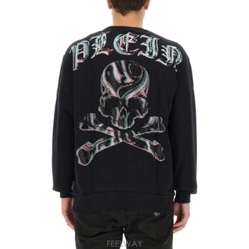 Philipp Plein 23FW �ʸ��÷��� ����Ʈ ���� WITH RHINESTONE �ΰ� MJO1061PJO002N02 TP577123FW �ʸ��÷��� ����Ʈ ���� WITH RHINESTONE �ΰ� MJO10