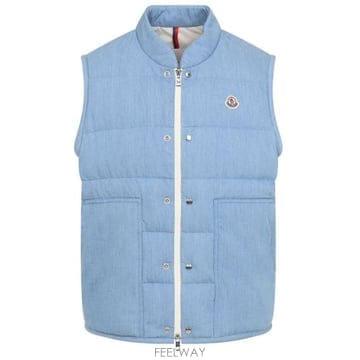 Moncler 로고 패치 패딩 질레 L10911A00137599HB 757 TP979547402