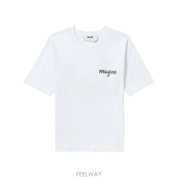 MSGM 26 FW ���������� �ΰ� ����Ʈ �ݼҸ� Ƽ���� 3441MDM185237002 TP45677298826 FW ���������� �ΰ� ����Ʈ �ݼҸ� Ƽ���� 3441MDM1852