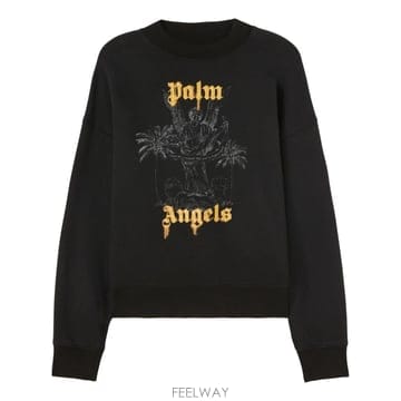 Palm Angels 26 FW �ʾ����� �ΰ� ����Ʈ ��ư ����Ʈ���� PMBA026F24FLE0061022 TP44541829026 FW �ʾ����� �ΰ� ����Ʈ ��ư ����Ʈ���� PMBA026F24F