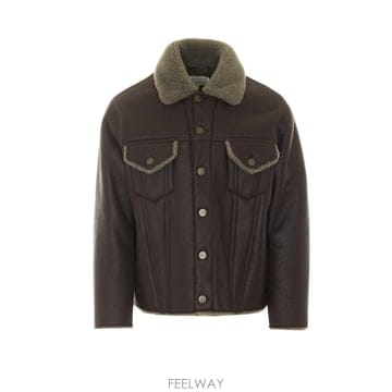 26 F/W 메종 마르지엘라 WAXED 시어링 자켓 S50AM0659 B0012257257