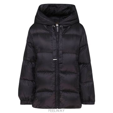 막스마라 블랙 SEIA 퍼퍼 다운 자켓 262948608560010 B0482257469