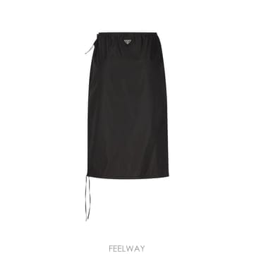프라다 RENYLON 미디 스커트 21H0601WQ8F0002 B0712257495