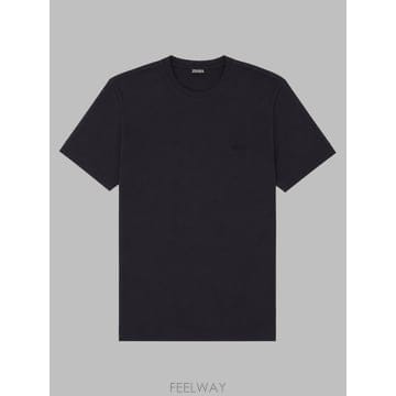 26 F/W 제냐 티셔츠 콘 로고 UI360A4_I765B09 B0042257509
