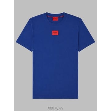 26 F/W 휴고 보스 티셔츠 콘 패치 로고 50447978_1022 B0042257524