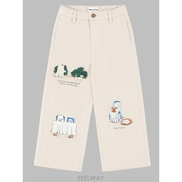 26 F/W 보보쇼즈 에브리데이 GHOSTS 트윌 팬츠 (KIDS 상 B0042257582