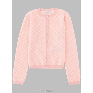 26 F/W 구찌 J LS 가디건 울 자카드 (KIDS 상품) 834 B0042257608