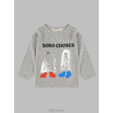 26 F/W 보보쇼즈 BOOTY GHOSTS 티셔츠 (KIDS 상품) B0042257629