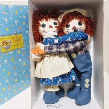 RAGGEDY ANN&ANDY 라가디 앤앤디 허깅 리미티드에디션 콜렉션 장식인형 A205