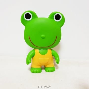 TOYROYAL 토이로얄 개구리 소리나는 삑삑이 장난감 러버토이 A236