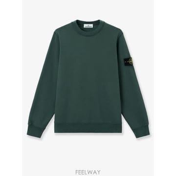 스톤 아일랜드 코튼 맨투맨 WITH 사이드 로고 패치 L2S1561 B0652257009
