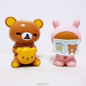 MCDONALDS X RILAKKUMA 맥도날드 재팬 리락쿠마 액션피규어 2종세트 한정판 A237