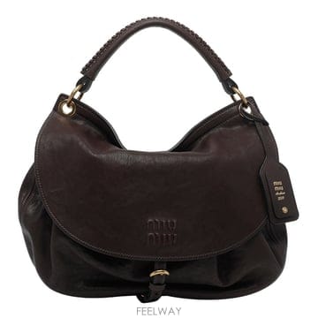 26 F/W 미우미우 레더 RENDEZVOUS 숄더 백 5BC219/ B0012257886