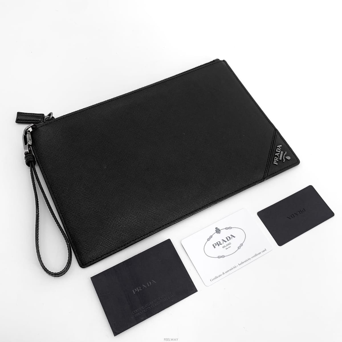 PRADA ����� �ﰢ�ΰ� ���ǾƳ� ��Ʈ�� Ŭ��ġ 2NH005����� �ﰢ�ΰ� ���ǾƳ� ��Ʈ�� Ŭ��ġ 2NH005