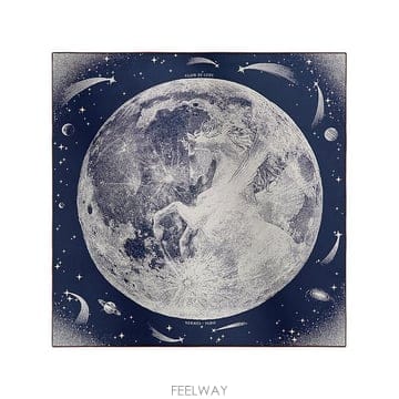 HERMES 에르메스 Clair de Lune 스카프 70 H983795S 01