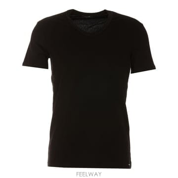 26 FW 톰포드 브이넥 티셔츠 블랙 002 T4M091040