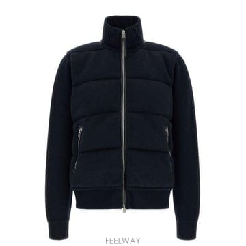 26 FW 톰포드 퀼팅 니트 패널 자켓 UCT KZY016YMW155