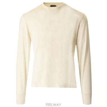 26 FW 톰포드 롱슬리브 크루넥 티셔츠 AW100 JCL006JMT002S23