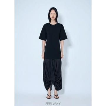 26 FW 토템 여성 코쿤 티 드레스 253 WRD0215 YA0187 001 TP875682506