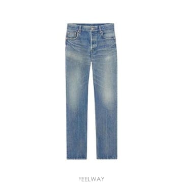 Saint Laurent �׶�����Ÿ �ؿ� ���ζ� ���� STRAIGHT LEG DENIM �� 873827Y863G4293�׶�����Ÿ �ؿ� ���ζ� ���� STRAIGHT LEG DENIM �� 8738