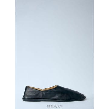 THE Row 26 FW ���ο� ���� Canal Slip On Flats F2014 N60 BLK TP87627709426 FW ���ο� ���� Canal Slip On Flats F2014 N60 BLK TP
